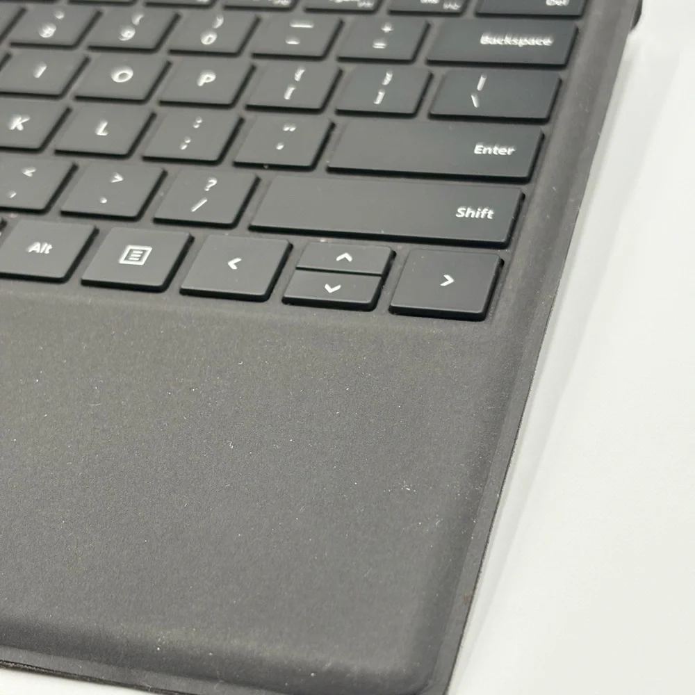 Microsoft Silver Tablet-Laptop with Black Detachable Keyboard